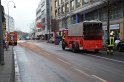 Stadtbus fing Feuer Koeln Muelheim Frankfurterstr Wiener Platz P335